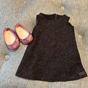 American Girl Luciana Vega "Starry Night" dress and shoes for 18 inch doll